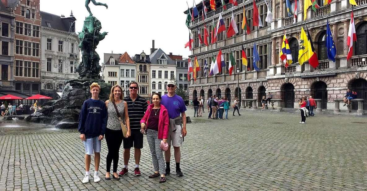Antwerp: City Highlights Walking Tour - Starting at Handschoenmarkt and finding your Nello and Patrasch guide