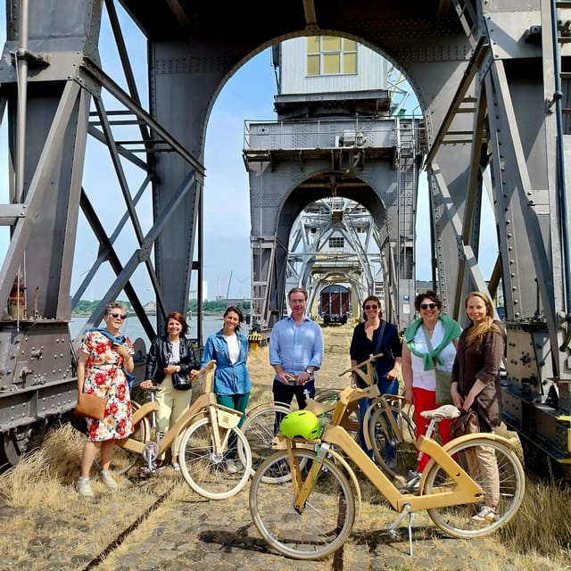 Antwerp: The Big 5 City Highlights by Wooden Bike - Eilandje and Museum aan de Stroom (MAS): where modern Antwerp shows up
