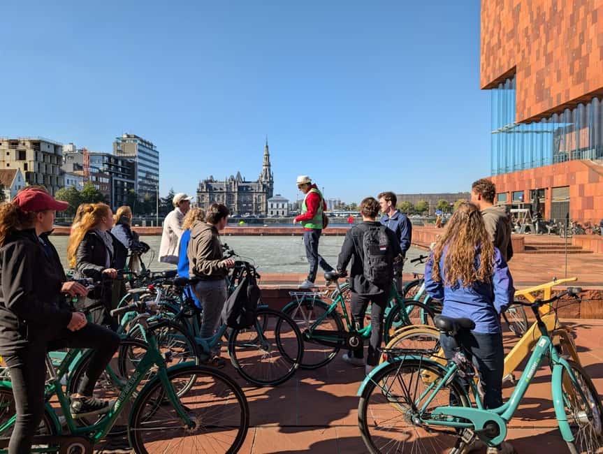 Antwerp: The Coolest Guided Bike Tour - The Ferry and the Tunnel: The Surprise That Makes It Fun