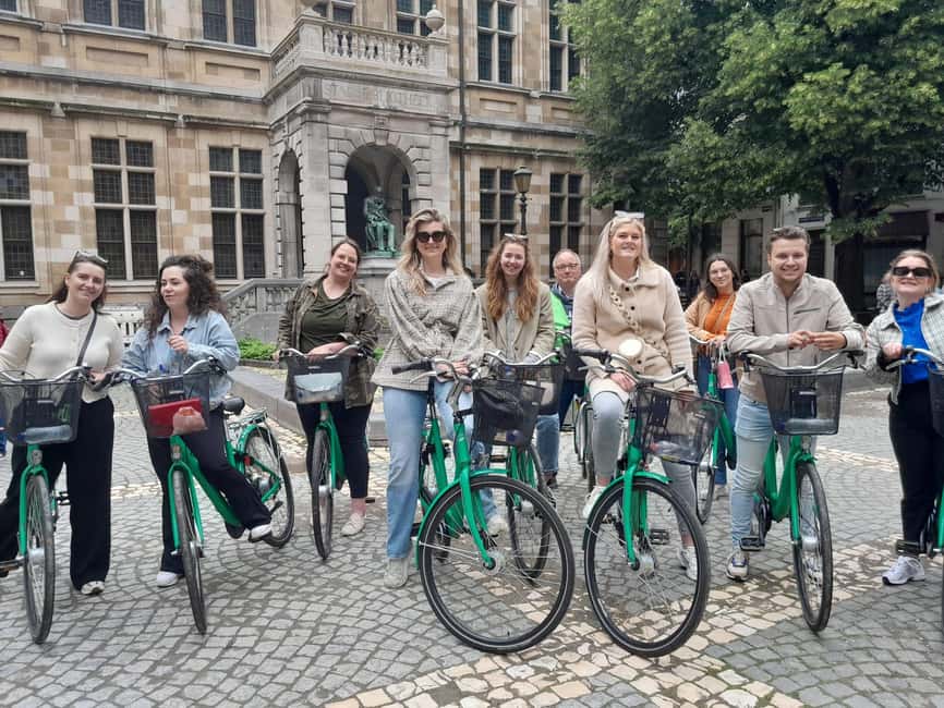 Antwerp: The Coolest Guided Bike Tour - Meeting in Paradijsstraat, Then Getting Your Bearings Fast