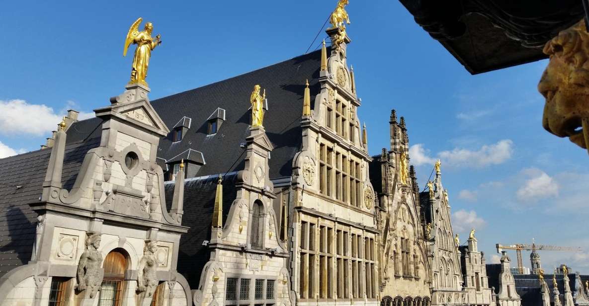 Antwerp: Walking Tour from Steen to Central Station - Grote Markt, Town Hall, and the Golden Age guild houses