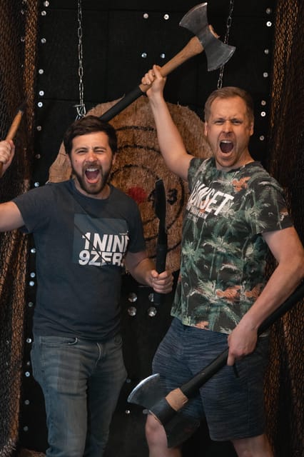 Axe Throwing Experience - Axe Throwing at WoodCutter Brussels: What You’re Actually Doing