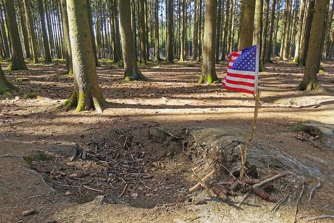 Bastogne Battle of the Bulge from Brussels (semi-private) - Mardasson memorial: the star-shaped reminder of resistance