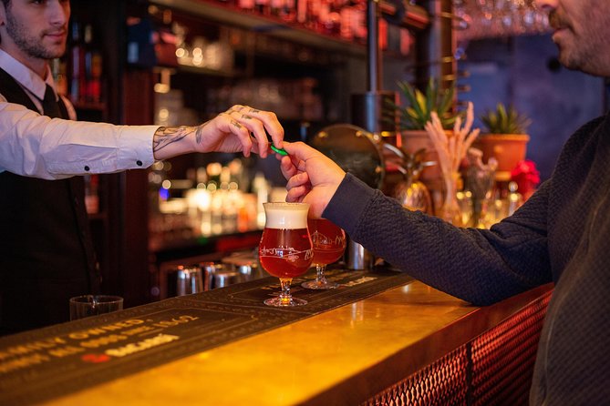 Beer Tasting and Scavenger Hunt in Brussels – About 3 Hours - Beer tastings at small bars: half-pints, variety, and the real mood