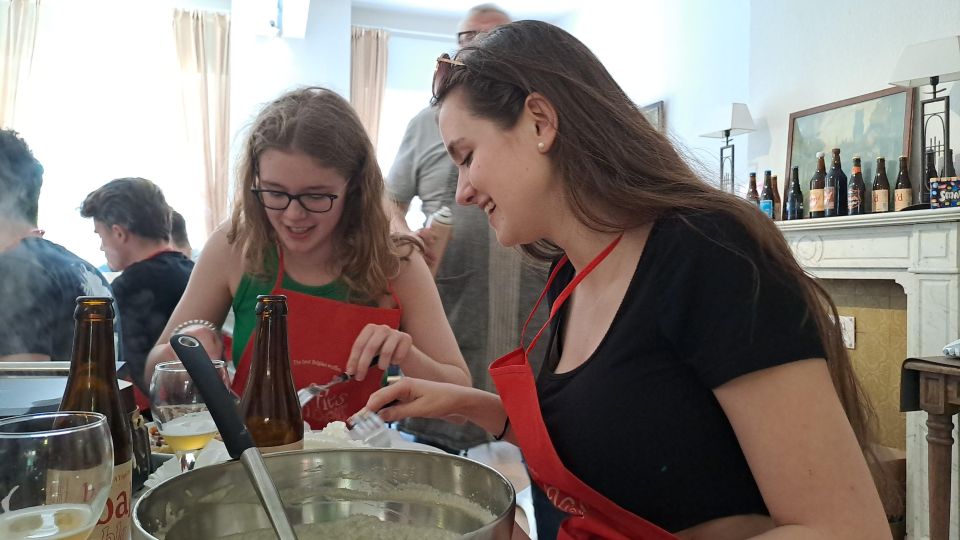 Bruges: Belgian Waffle-Making Workshop with Beer Tasting - Hosts, Atmosphere, and Why This Feels Like Fun Instead of Homework