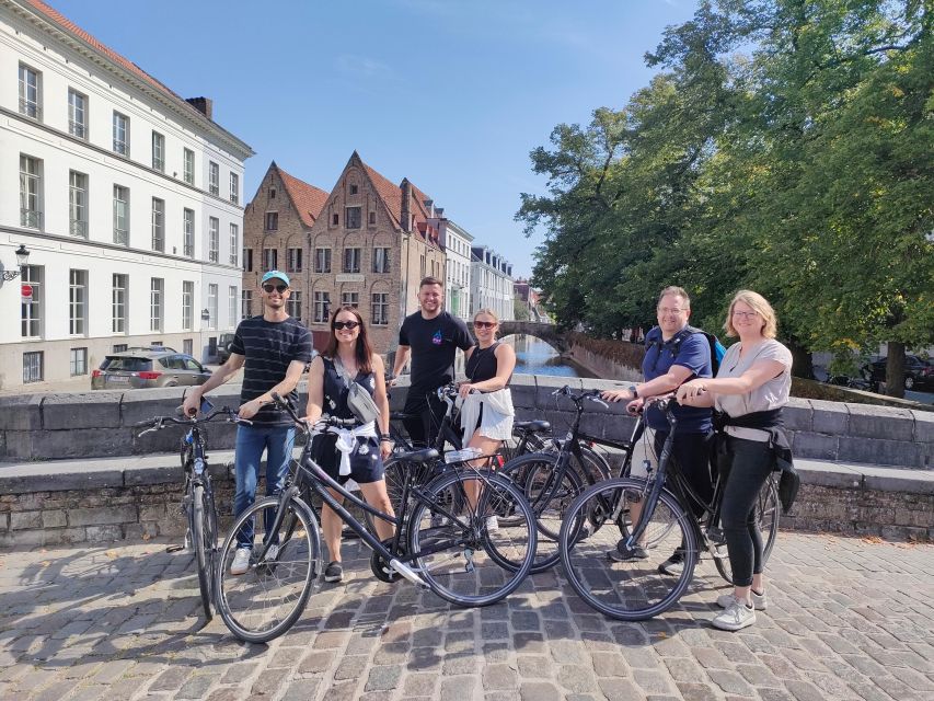 Bruges by bike with family and friends! - Pedal Past Bruges Icons Without the Walking Fatigue