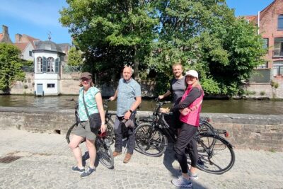 Bruges by bike with friends and family! - Stop 1: Market Square to Bike Fit, Then Rolling Into the Sights