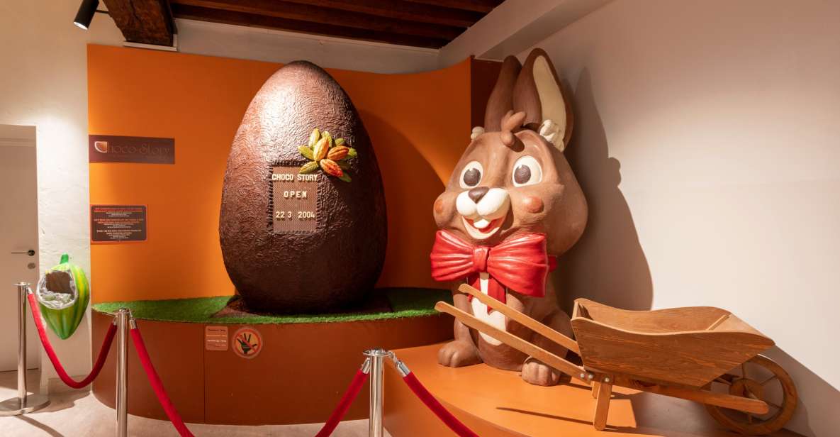 Bruges: Choco-Story Chocolate Museum Guided Tour w/Tastings - Three Stops in the Museum: What Each Section Feels Like