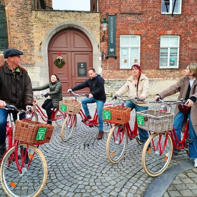 Bruges: Guided Retro Bike Tour of Highlights and Hidden Gems - How the ride really feels: pace, cobbles, and small-group comfort