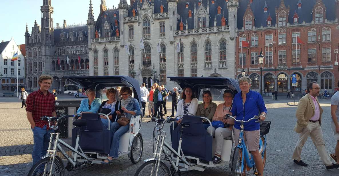 Bruges: Guided Rickshaw Tour - Key highlights to know before you go