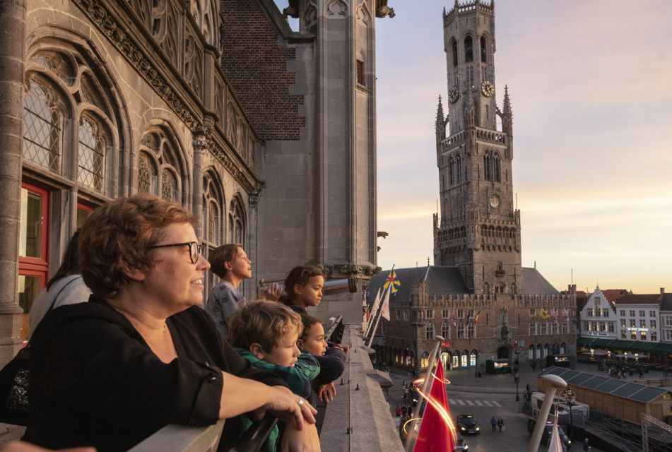 Bruges: Historium Bruges Medieval Experience Ticket - The Market Square and Belfry Panoramic Moment