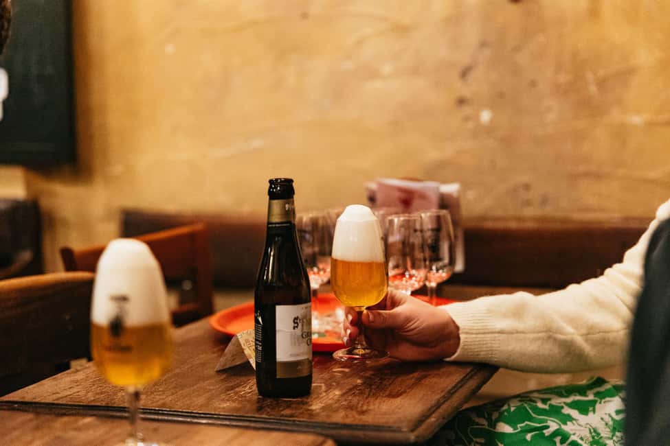 Brussels: Beer Tasting Tour with 7 Beers and Snacks - Trappist and Lambic in the wild: why these venues matter