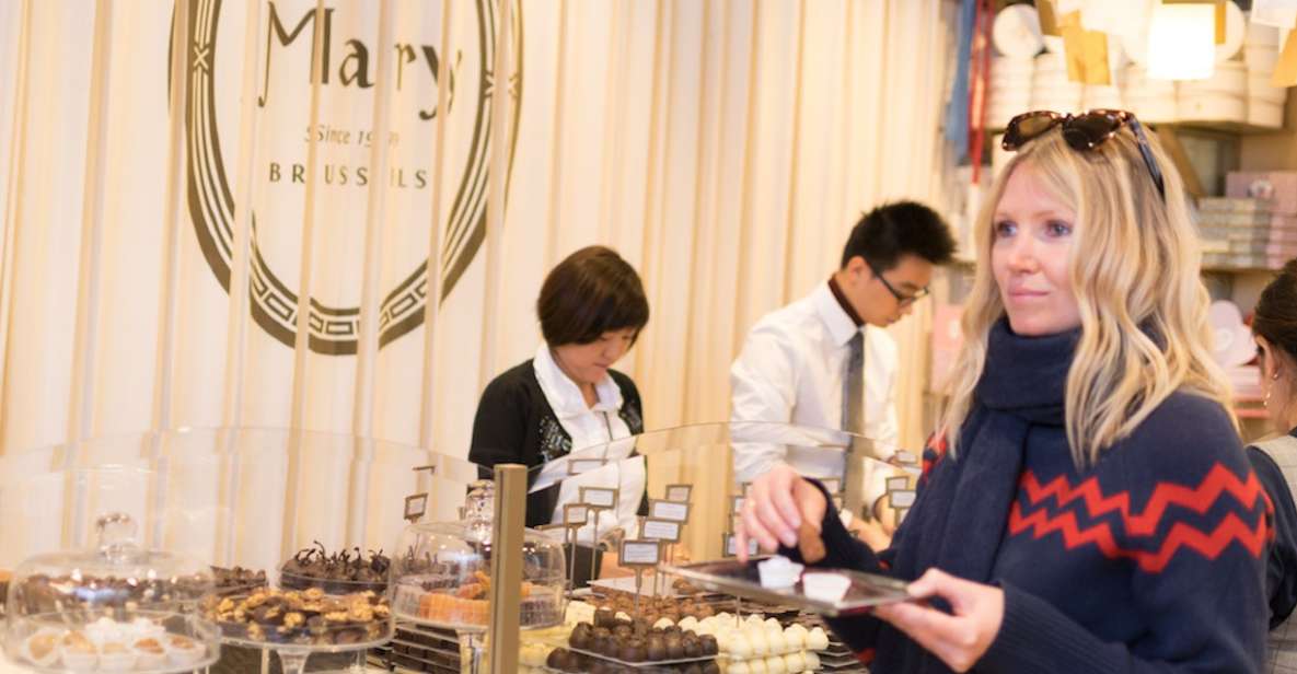 Brussels: Belgian Chocolate, Beer, and Fries Tasting Tour - Six pralines: Marcolini, Mery, and Jitsk (and the fun part is the pairings)