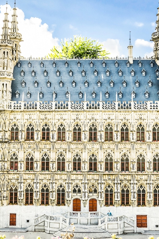 Brussels: Entry Ticket to Mini-Europe - The Grand-Place of Brussels in Gold Leaves