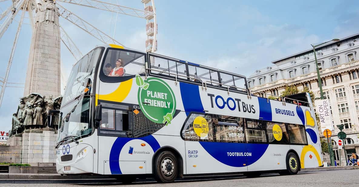 Brussels: Hop-On Hop-Off Bus Tour& Belgian Beer World Museum - Key highlights at a glance