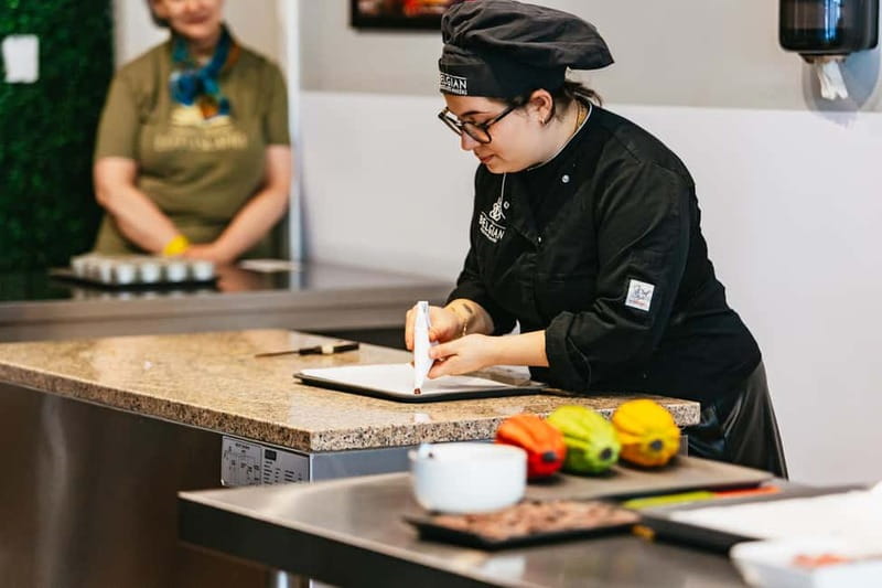 Brussels: Make Your Own Chocolates Workshop with Tastings - Making your own bar, truffles, and mendiants with a chocolatier
