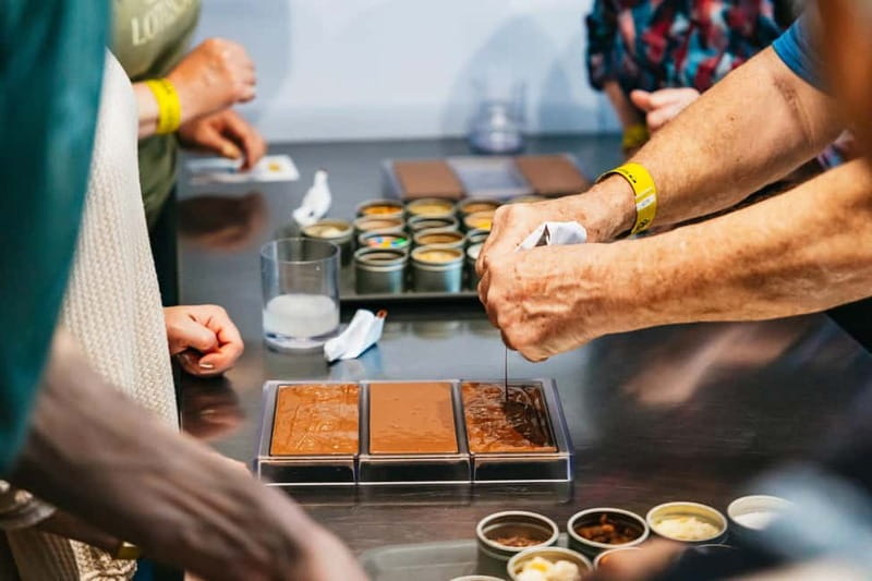 Brussels: Make Your Own Chocolates Workshop with Tastings - Visiting the laboratory: what you see and what it’s for