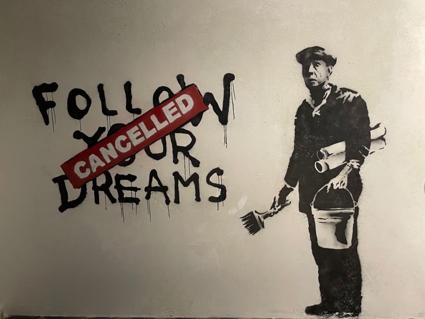 Brussels: The World of Banksy Museum Permanent Exhibition - The Pace That Makes It Work: Quiet, Not Rushed