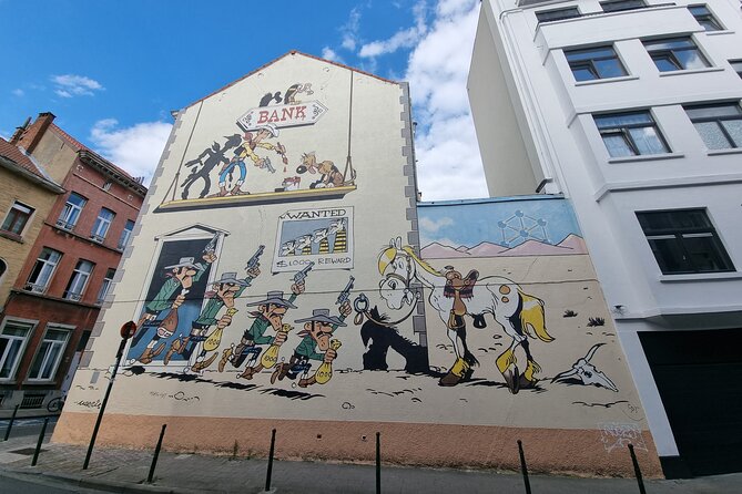 Brussels through its comics murals - Why Belgium’s comic culture lives on Brussels walls