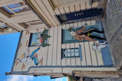 Brussels through its comics murals - Cédric’s approach: how the tour turns murals into stories