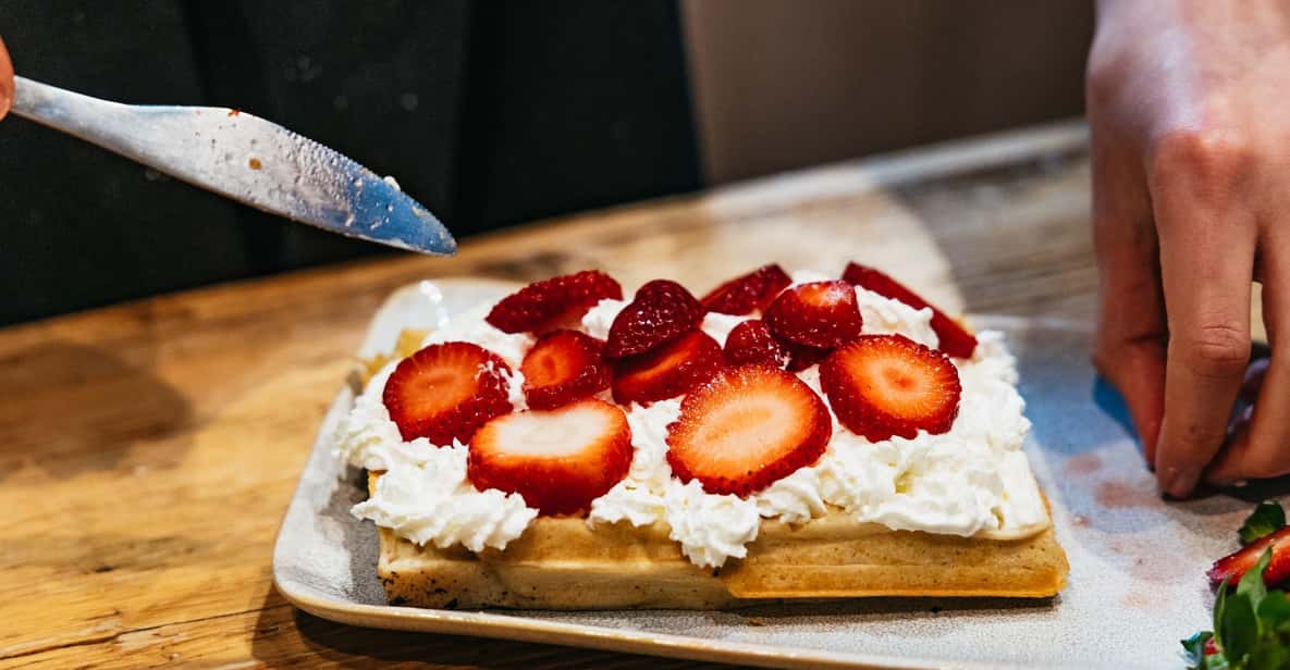 Brussels: Waffle Making Workshop - All You Can Eat - What happens during the 90 minutes to 2 hours