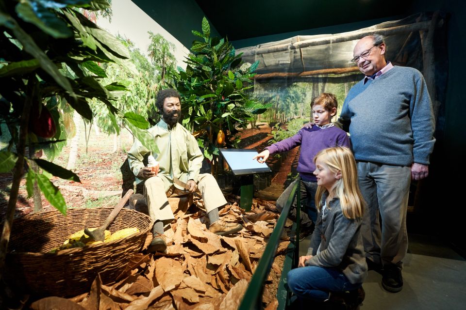 Choco-Story Brussels: Chocolate Museum Entrance with Tasting - Interactive games, films, and the practical side of chocolate history
