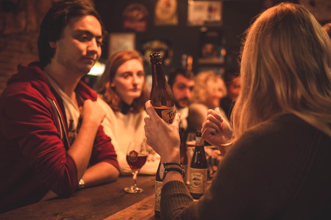 Discover Brussels beer world with a chocolate pairing by a young local - A 3-hour Brussels beer walk that makes you pay attention