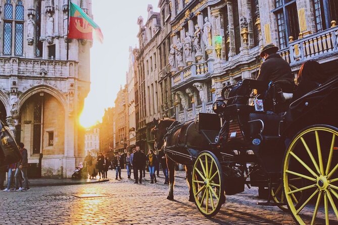 Evening Tour: The Dark Side of Brussels - Grand Place to Kapellekerk: the route makes sense at night