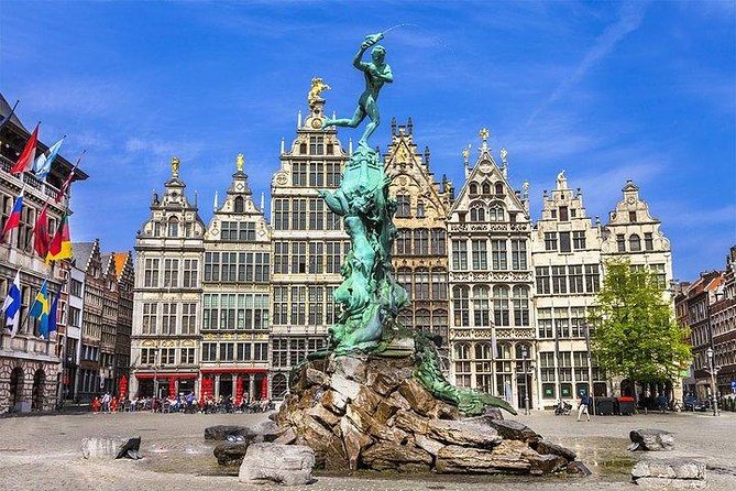 Excursion to Antwerp and Ghent by bus from Brussels with stop at the Atomium - Vleeshuisstraat and the Old Meat House: How Antwerp Worked
