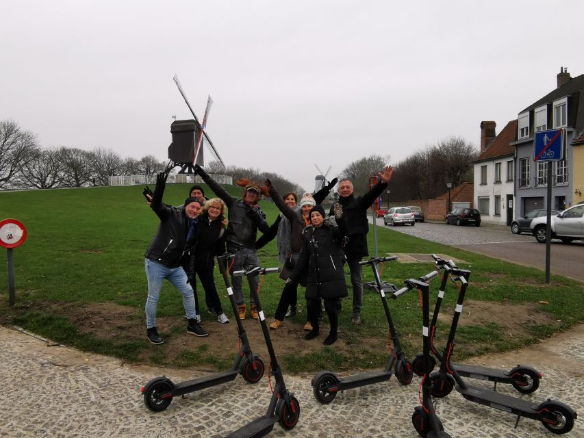 From Bruges to Damme: Private Electric Scooter tour - Practical notes before you ride: ID, comfort, and scooter basics