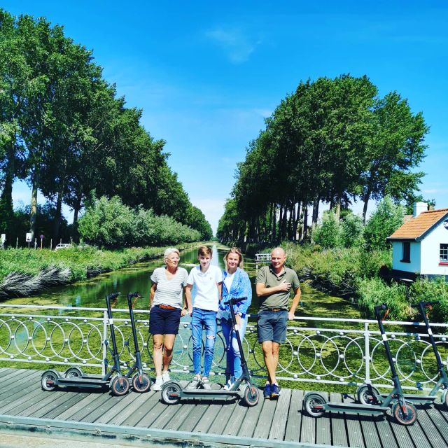 From Bruges to Damme: Private Electric Scooter tour - Meeting at Komvest 1 in Bruges, then heading toward Damme