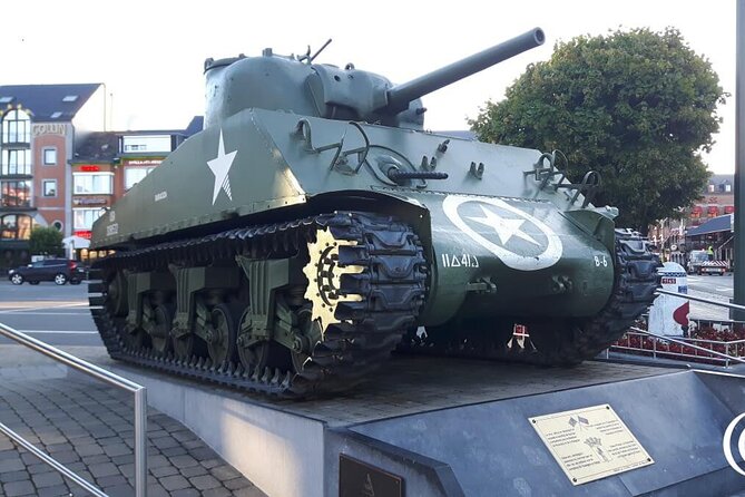 From Brussels: Patton's Battle of the Bulge Day Trip (LUX+BE) - Luxembourg American Cemetery Memorial: Patton ties you can visit in person