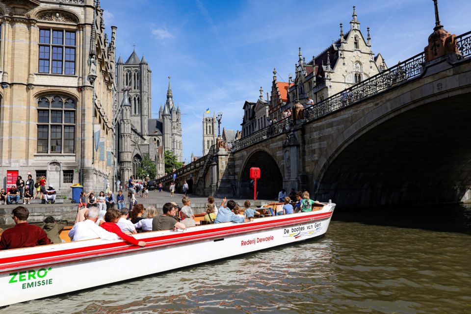 Ghent: 40 Minute Medieval Center Guided Boat Tour - Key things to know before you go
