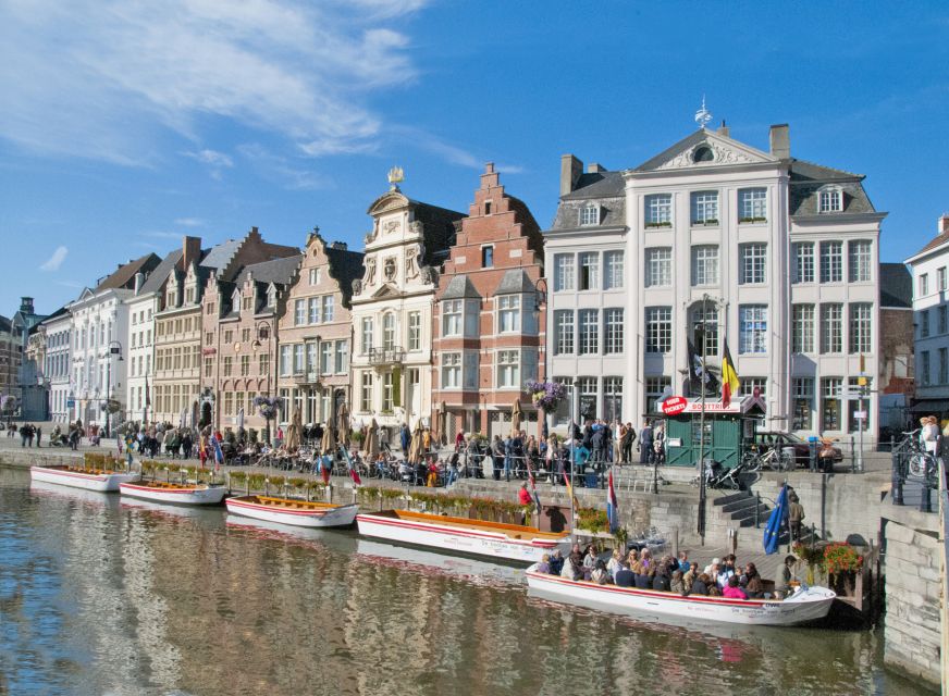 Ghent: 40 Minute Medieval Center Guided Boat Tour - St Bavo’s Cathedral, the Belfry, and St Nicholas from the water