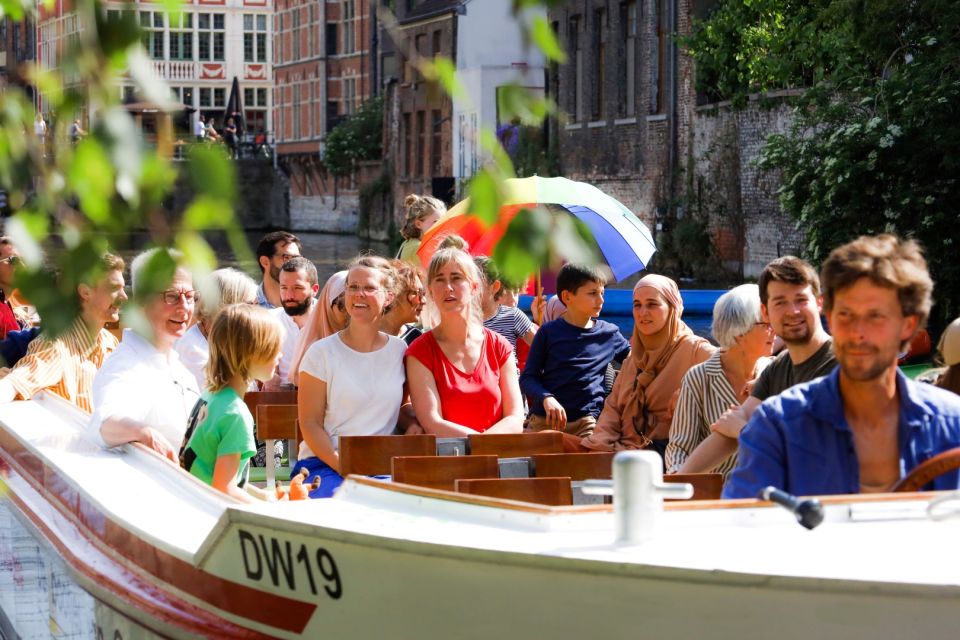 Ghent: 40 Minute Medieval Center Guided Boat Tour - Guildhalls and Gravensteen (Castle of the Counts)