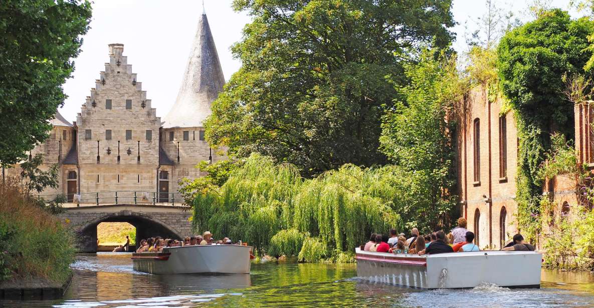 Ghent: 50-Minute Medieval Center Guided Boat Trip - The Belfry and St Bavo’s Cathedral From the Water