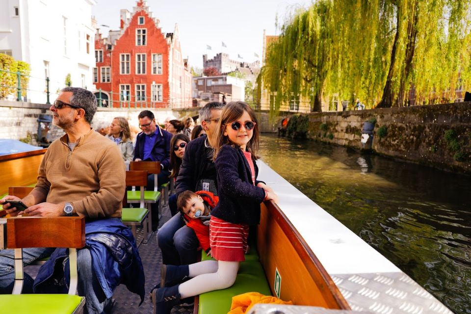 Ghent: 50-Minute Medieval Center Guided Boat Trip - Gravensteen and the Princes’ Court: Castle Views Without the Stair Climb