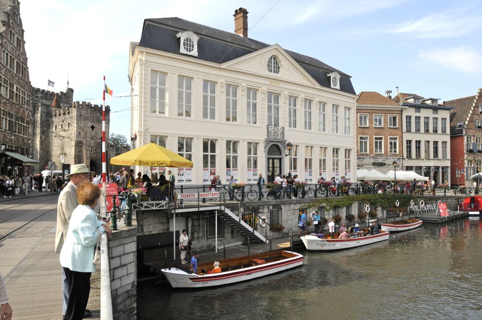 Ghent: 50-Minute Medieval Center Guided Boat Trip - The Ancient Port of Ghent: Quay Walls and Mercantile Houses