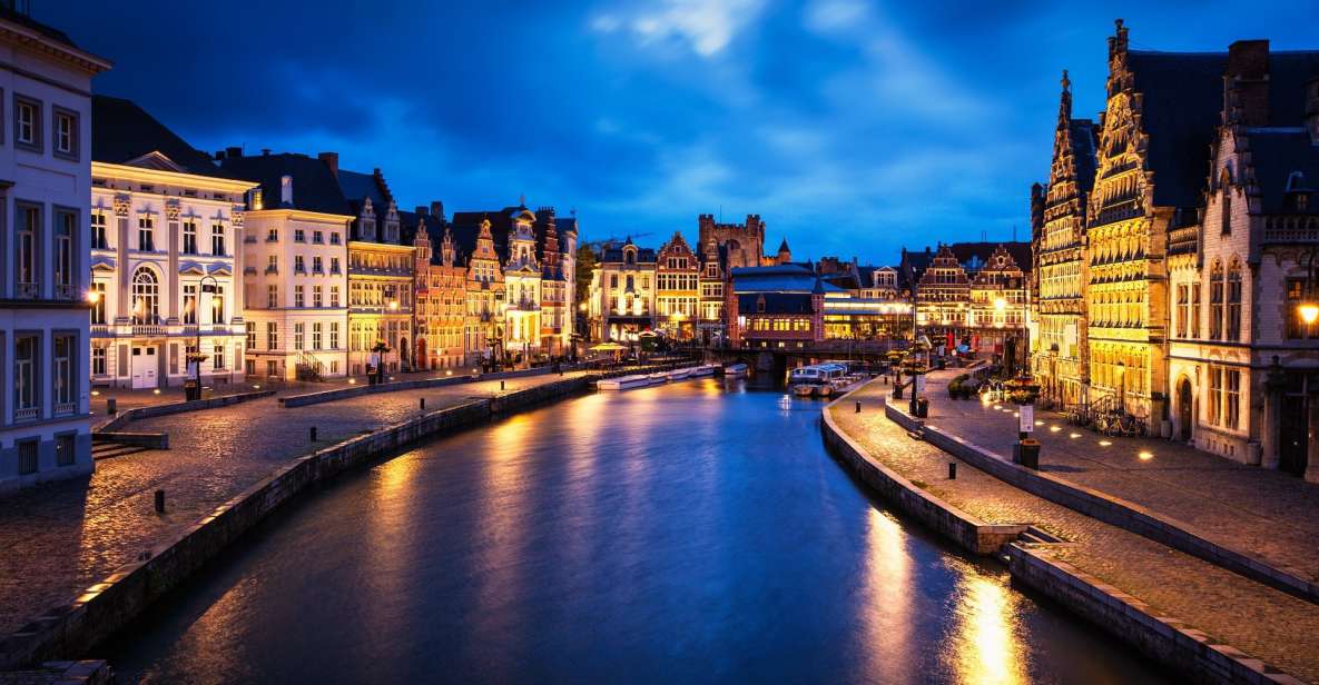 Ghent: The Dark Side of Ghent Private Walking Tour - Meet at Hostel Uppelink with a red umbrella: the tour flow