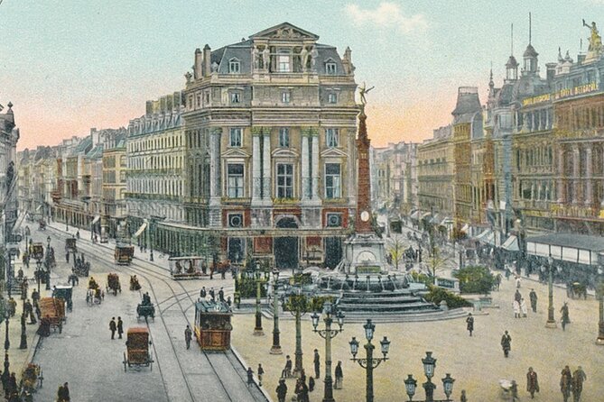 Guided tour: Brussels Crime Scenes - Place du Jardin aux Fleurs: the crime with unusual loot