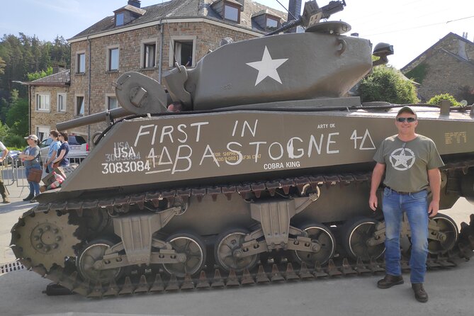 Historic Battle of the Bulge Sites Tour from Brussels - Bastogne War Rooms: the cellar behind the NUTS reply