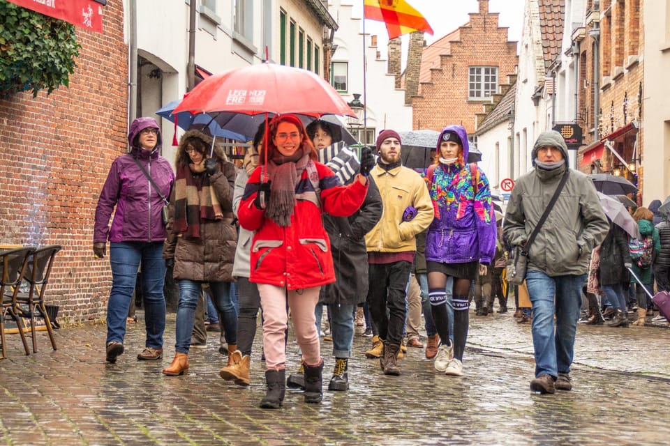 Historical Walking Tour: The Story of Bruges - by Legends - Halve Maan Brewery and Stoofstraat: Smells, Stories, and Narrow Streets