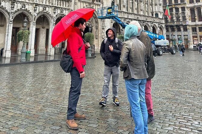Historical Walking Tour: The Story of Brussels - by Legends - Royal Park (Parc de Bruxelles) and Royal Square: King Albert I and the power map