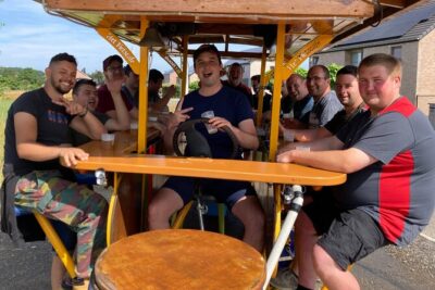 Private Beer Bike Tour in Hotton in the Belgian Ardennes - The Ride Route: Hotton Village and the Ourthe River