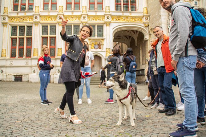 THE Storytelling Tour of Bruges | First Day Must | History & Tips - Where to meet: Markt Square and why yellow umbrellas matter