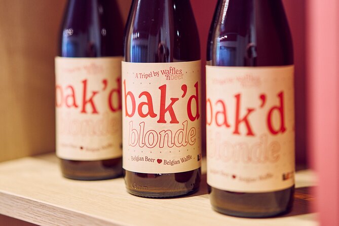 The Waffles 'n Beer Workshop in Brussels Centre - Baking Brussels waffles and picking your toppings