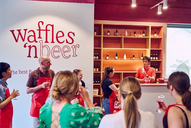 The Waffles 'n Beer Workshop in Ghent Centre - The Belgian Beer Tasting: 3 Drinks, Then a Choice for Your Batter