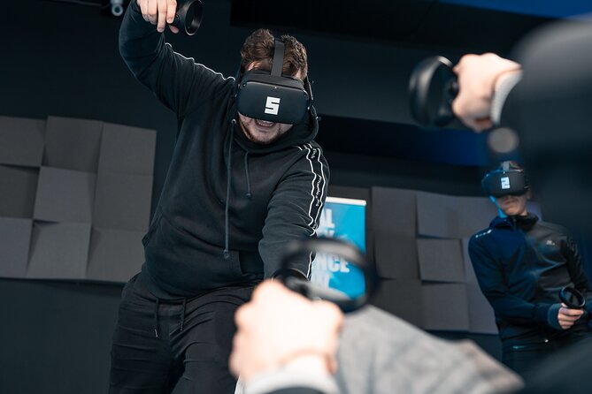 Virtual reality adventure in Brussels in Virtual Zone - Price and value in Brussels: $46.26 for one focused hour