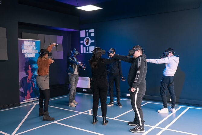 Virtual reality adventure in Brussels in Virtual Zone - The one consideration: getting comfortable fast with controllers and intensity